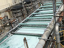 Effluent processing equipment at the Kumagaya Plant